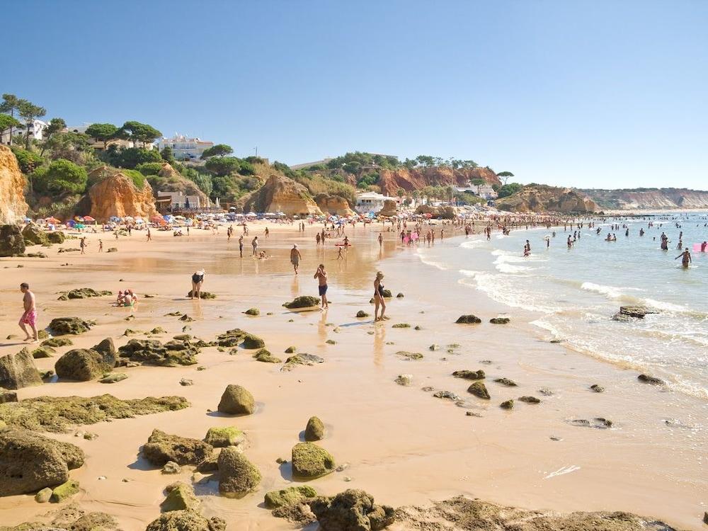 Apartamentos Do Parque Albufeira Bagian luar foto